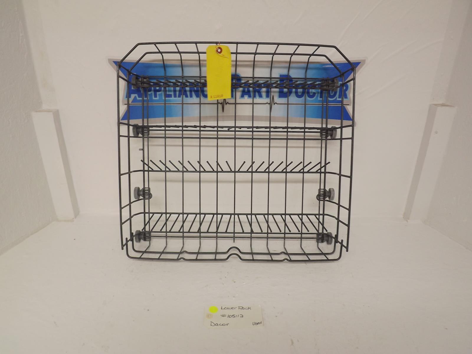 Dacor Dishwasher 105112 DD81-03677A Lower Rack Used Dacor Dishwasher 105112 DD81-03677A Lower Rack Used